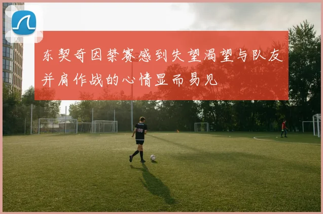 东契奇因禁赛感到失望渴望与队友并肩作战的心情显而易见