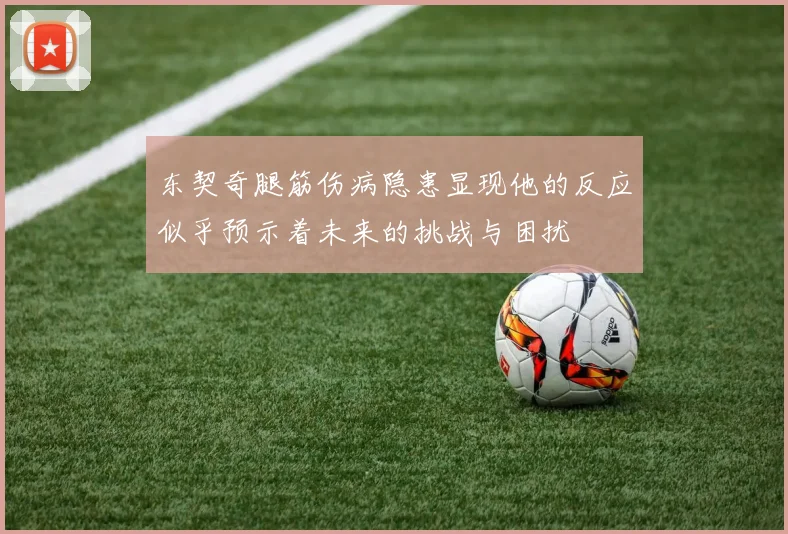 东契奇腿筋伤病隐患显现他的反应似乎预示着未来的挑战与困扰